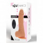 Vibratore vaginale anale con ventosa dildo in silicone realistico fallo vibrante