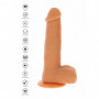 Vibratore in silicone realistico dildo con ventosa vaginale anale fallo vibrante