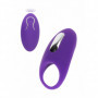 Anello fallico ritardante cock ring con stimola clitoride vibrante in silicone