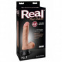 Vibratore realistico con ventosa fallo vibrante vaginale anale fallo indossabile
