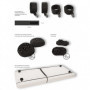 kit bondage per legature a letto set manette cavigliere sadomaso bed restraint