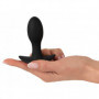 Plug anale vibrante in silicone mini vibratore butt morbido piccolo dildo liscio