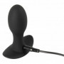 Plug anale vibrante in silicone mini vibratore butt morbido piccolo dildo liscio