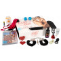 kit erotico sexy slip collant vibratore lubrificante preservativi anello fallico