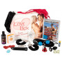 kit erotico sexy slip collant vibratore lubrificante preservativi anello fallico