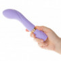 Vibratore vaginale per punto G dildo liscio vibrante fallo morbido in silicone