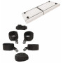 kit bondage per legature a letto set manette cavigliere sadomaso bed restraint