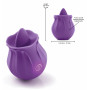 Stimolatore vibrante clitoride massaggiatore piccolo vibratore lingua vaginale