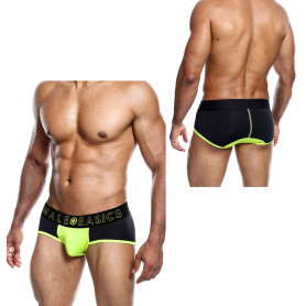 Boxer uomo nero sexy slip ragazzo mutanda a vita bassa elasticizzato morbido hot