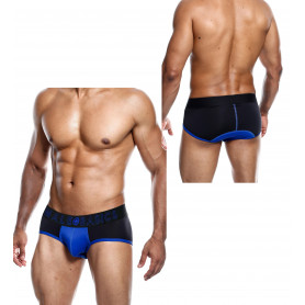 Boxer elasticizzato uomo sexy mutanda a vita bassa slip ragazzo nero morbido hot