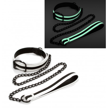 Collare con guinzaglio bondage sexy costrittivo accessorio per giochi sadomaso