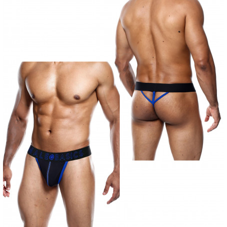 Perizoma intimo uomo sexy tanga maschile slip mutanda a vita bassa nero erotico