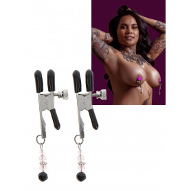 Pinze per capezzoli bondage sexy morsetti stimola seno bdsm accessorio sadomaso