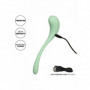 Vibratore doppio in silicone massaggiatore wand vibrante vaginale clitoride ano