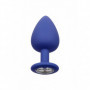 Kit butt in silicone con pietra dildo mini maxi dilatatore anal plug indossabile