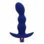 Vibratore anale dilatatore a sfere in silicone dildo vibrante plug indossabile