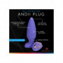 Plug butt anale vibrante indossabile vibratore in silicone per punto G prostata