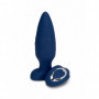 Plug butt vibrante anale in silicone  vibratore vaginale per punto G e prostata