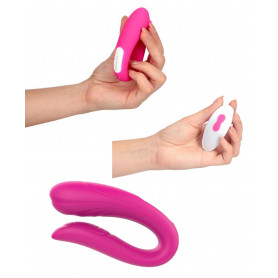 Vibratore per la coppia in silicone stimolatore vibrante vaginale clitoride pene