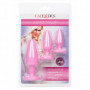 Plug anale in silicone kit dilatatore mini maxi indossabile con pietra dildo sex