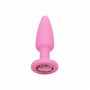 Plug anale in silicone kit dilatatore mini maxi indossabile con pietra dildo sex