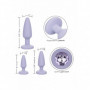 Plug anale in silicone indossabile kit dilatatore dildo mini maxi con pietra sex