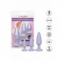 Plug anale in silicone indossabile kit dilatatore dildo mini maxi con pietra sex