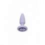 Plug anale in silicone indossabile kit dilatatore dildo mini maxi con pietra sex