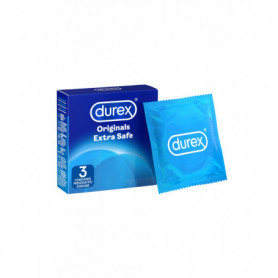 Preservativi in lattice DUREX Originals profilattici Extra Safe 1x3
