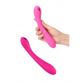 Vibratore vaginale in silicone realistico stimolatore vibrante succhia clitoride