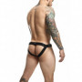 Perizoma uomo con anello fallico in metallo sexy tanga slip mutanda lingerie hot