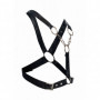 Imbragatura fetish con anello sexy pettorina per giochi sadomaso harness bondage