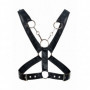 Imbragatura fetish con anello sexy pettorina per giochi sadomaso harness bondage