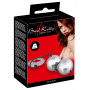 palline vaginali stimolatore per donna in acciaio massaggiatore argento sexy toy