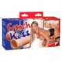 Masturbatore maschile bocca finta realistica pompa stimolatore massaggia pene