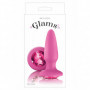 Plug anale grande in silicone maxi dilatatore butt con pietra big dildo liscio