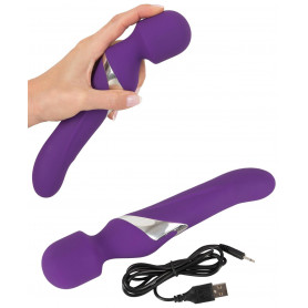 Massaggiatore wand vibrante stimolatore vibratore vaginale anale in silicone sex
