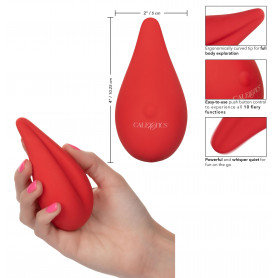 Vibratore clitoride in silicone stimolatore vaginale vibrante massaggiatore red
