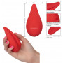 Vibratore clitoride in silicone stimolatore vaginale vibrante massaggiatore red