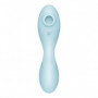 Vibratore vaginale per punto G succhia clitoride in silicone Curvy Trinity 5+