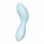 Vibratore vaginale per punto G succhia clitoride in silicone Curvy Trinity 5+