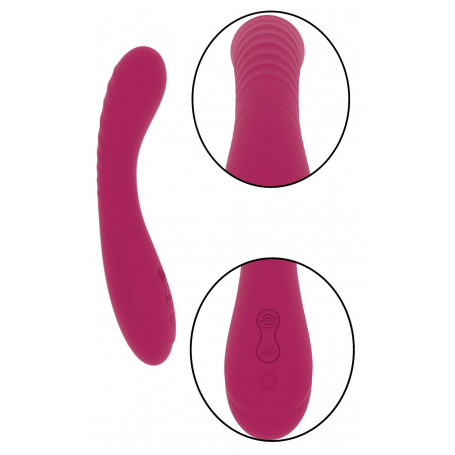 Vibratore vaginale dildo liscio vibrante stimolatore per punto G fallo morbido