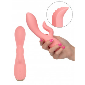 Vibratore vaginale per punto G dildo vibrante stimolatore clitoride in silicone