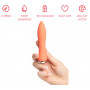 Vibratore vaginale piccolo dildo vibrante anale mini fallo clitoride in silicone