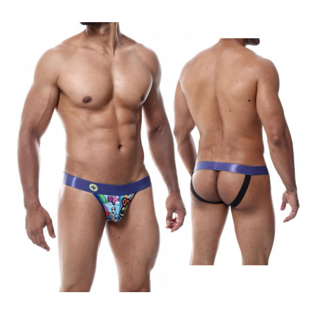 Perizoma uomo intimo erotico maschile aderente jockstrap colorato slip hipster