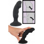 Vibratore per prostata dildo anale vibrante in silicone con ventosa fallo pene