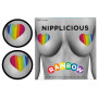 Copricapezzoli donna sexy accessorio adesivo per il seno a cuore nipple cover