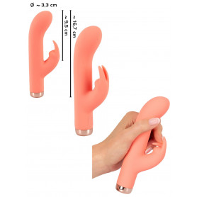 Vibratore rabbit mini dildo vibrante vaginale clitoride piccolo sex in silicone