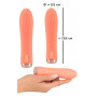 Vibratore piccolo in silicone morbido dildo vibrante vaginale stimolatore anale