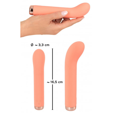 Vibratore per punto G in silicone realistico mini dildo vibrante liscio vaginale